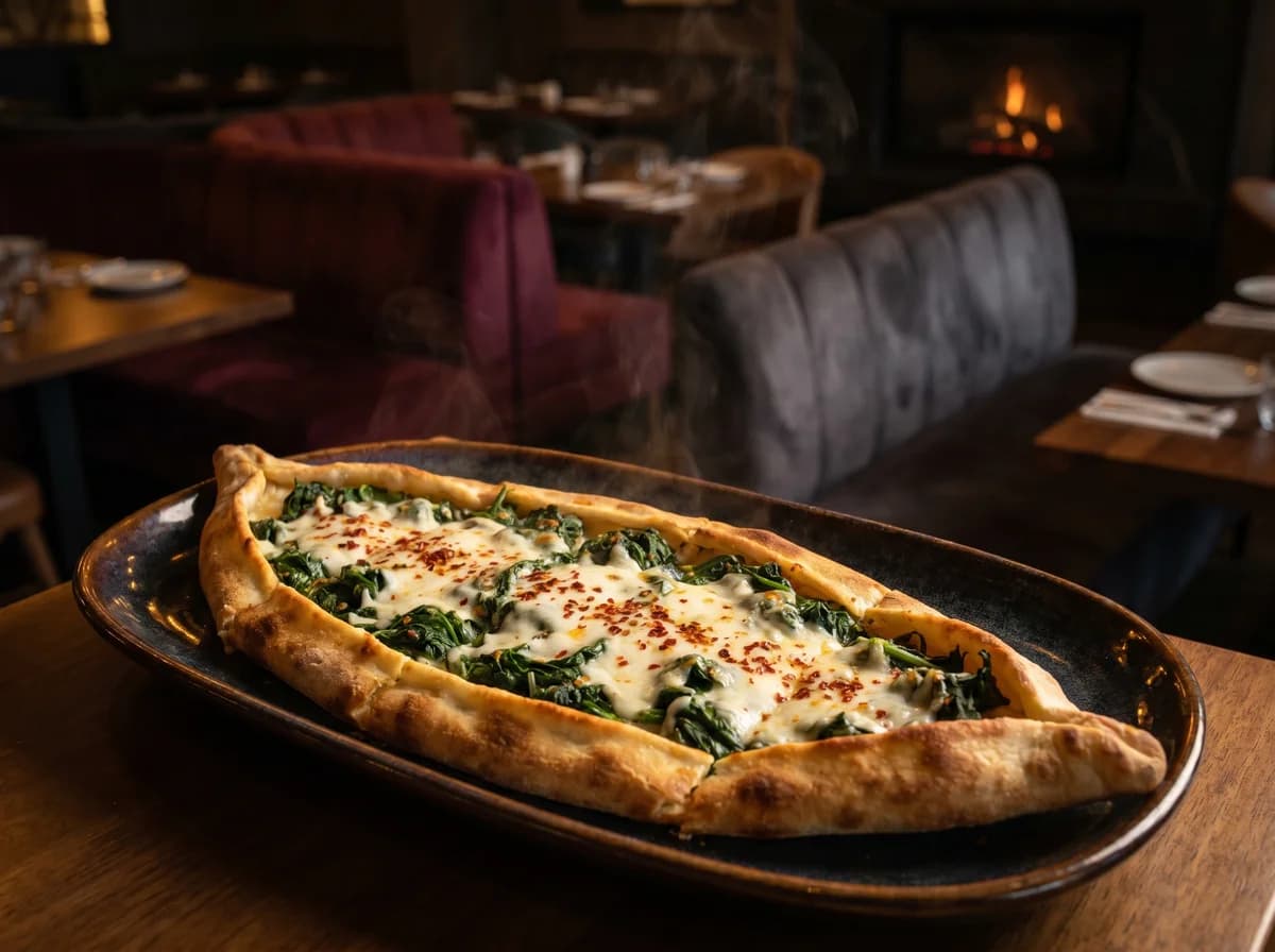 Spinat Pide