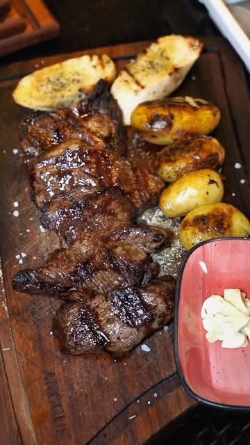 Steak vom Brett